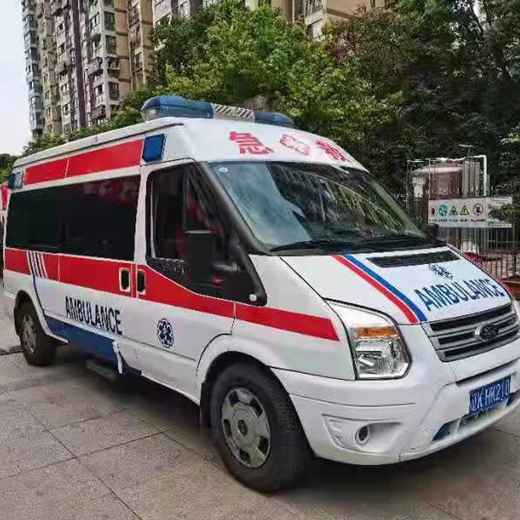 天心术后行动不便回家租赁救护车